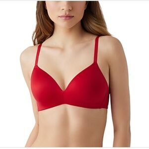 B.tempt'd by Wacoal Women's Future Foundation Wire-Free Bra  Red Size 34DD NWT